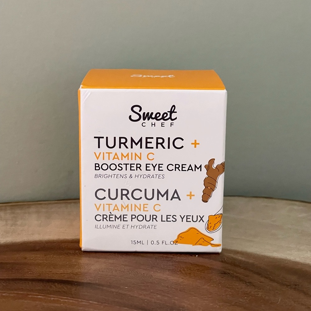 Sweet chef turmeric and vitamin C booster eye cream